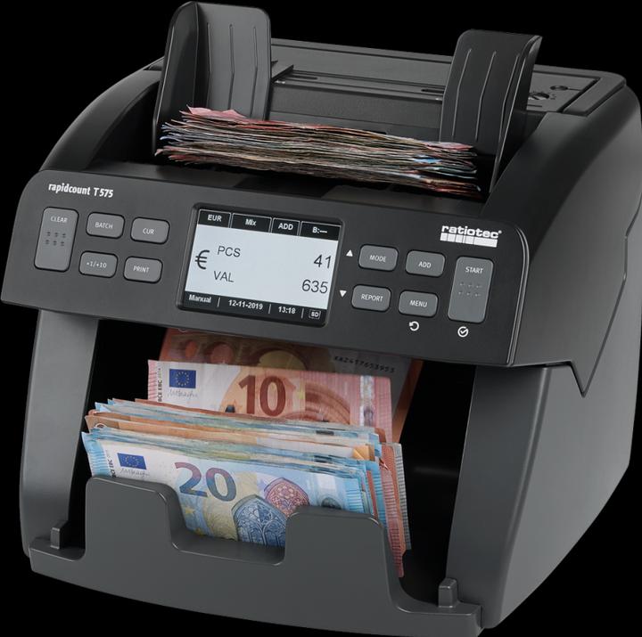 Produktbild ratiotec rapidcount T 575 (Geldscheinzähler)