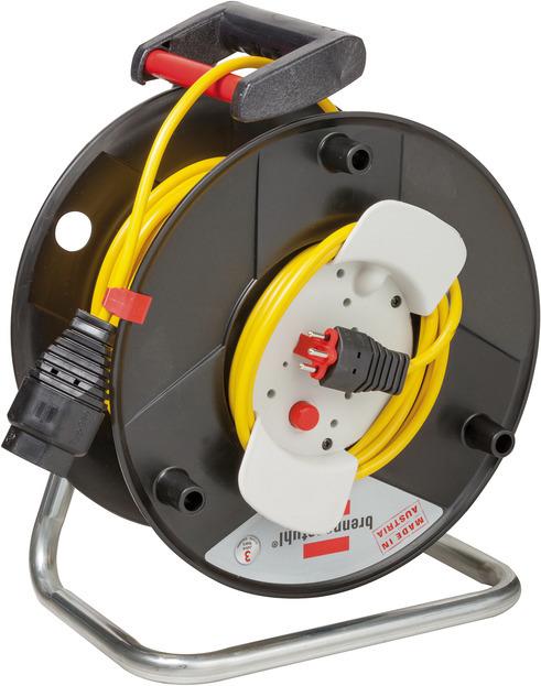 Produktbild Brennenstuhl Gerätekabeltrommel Garant G 290, T13 Kupplung, T12 Stecker, Kabel 40m H05VV-F 3G1.0 gelb *CH* (40 m, 1 mm²)