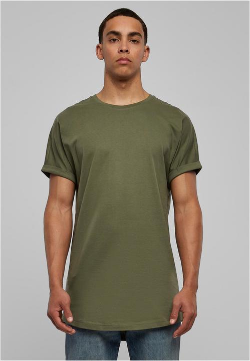 Image du produit Urban Classics Long Shaped Turnup Tee (S)