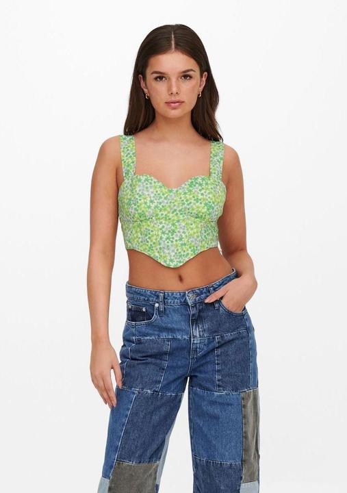 Actual product image Only Patterned corset top (XS)