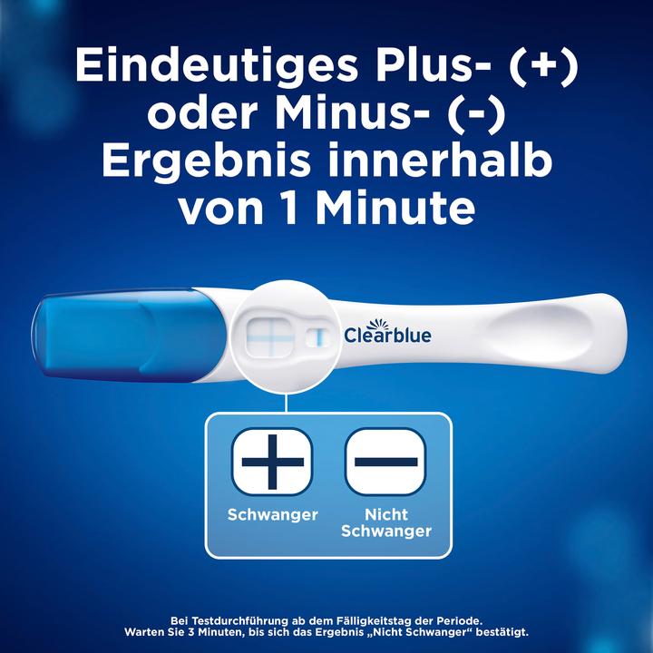 Actual product image Clearblue Ultra Früh (1 x)