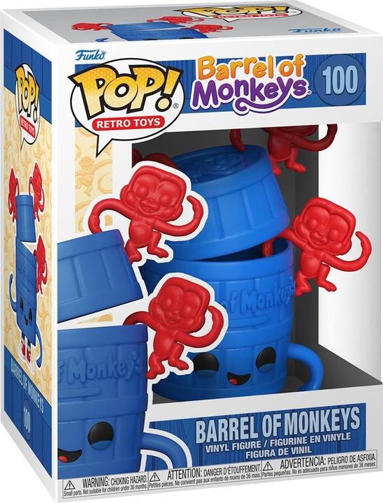 Produktbild Funko Pop! Retro Gaming Merchandise : Barrel of Monkeys (100)