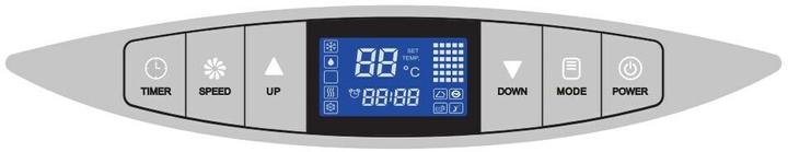 Produktbild Wood's AC Cortina 12K Smart Home (42 m², 12000 BTU/h)
