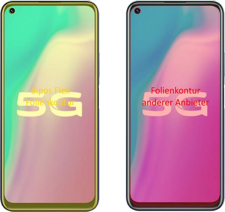 Image du produit Dipos Film de Protection d’écran Full-Cover 3D (2 pièce(s), Vivo Y51s)
