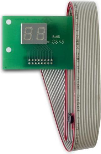 Actual product image PC Engines POSTRD1A - Remote Display Code Card for post4d Code Card with Cable (Display)
