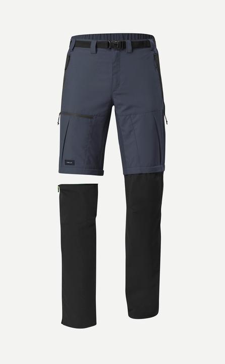 Actual product image Simond Men's 2-in-1 robust trekking zip-off trousers - MT500 (M/L)