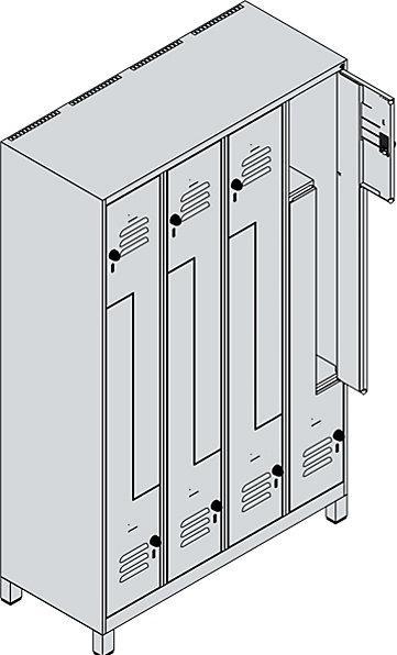 Produktbild C+P Z-Spind Classic PLUS (120 cm, 195 cm)