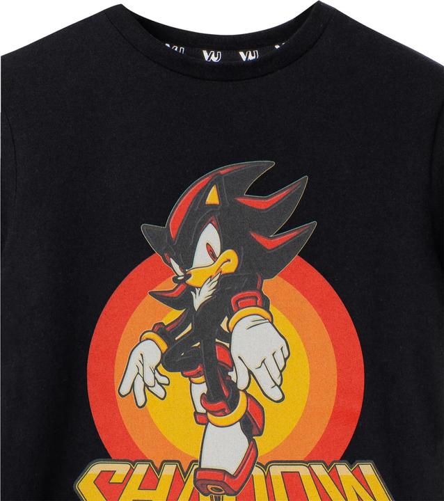 Immagine prodotto Sonic The Hedgehog Maglietta Ombra Anelli Maniche Corte Ragazzi (158, 164)