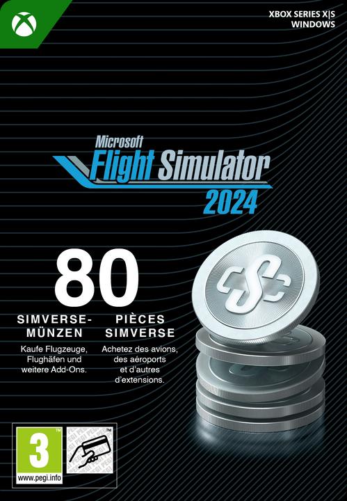 Microsoft Xbox Flight Simulator 2024 - 80 Simverse Coins Download Code