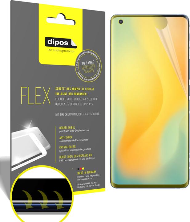 Immagine prodotto Dipos Pellicola Protettiva Full-Cover 3D (2 Pezzo/i, Vivo X50 Pro)