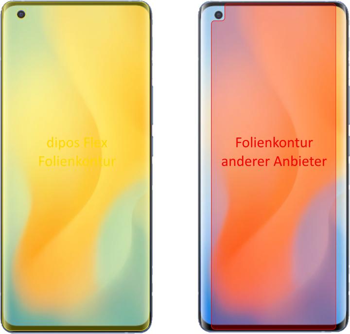Immagine prodotto Dipos Pellicola Protettiva Full-Cover 3D (2 Pezzo/i, Vivo X50 Pro)
