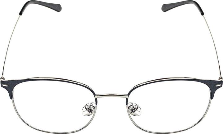 Immagine prodotto JTI Occhiali anti luce blu, Clubmaster - Grigio / Argento
