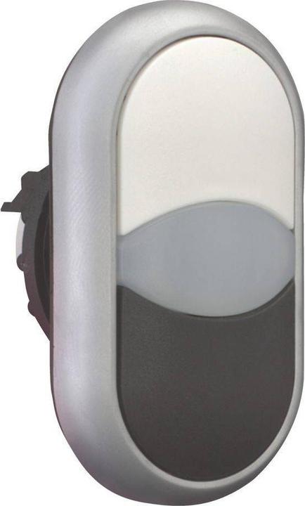 Produktbild Eaton M22-DDL-WS Doppeldrucktaster Frontring Kunststoff 1 St.