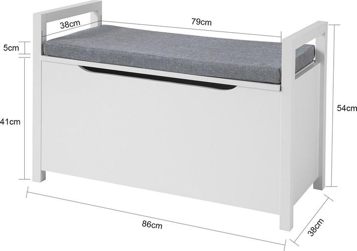 Actual product image SoBuy Bryan (86 x 38 x 54 cm)