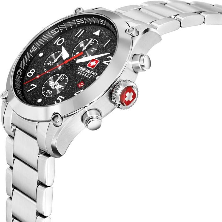 Produktbild Swiss Military Hanowa SMWGI2101501 Nightflighter Chrono 44mm (Chronograph, 44 mm)