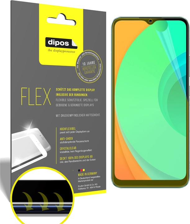 Immagine prodotto Dipos Pellicola Protettiva Full-Cover 3D (2 Pezzo/i, Realme C11)