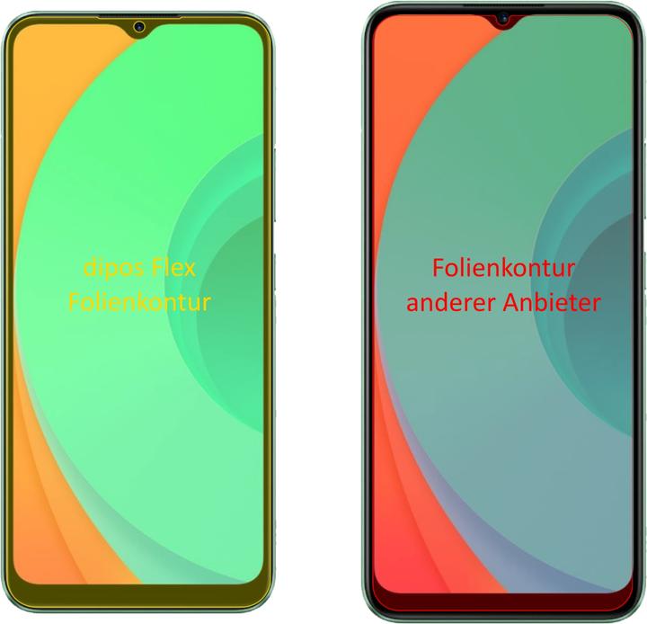 Immagine prodotto Dipos Pellicola Protettiva Full-Cover 3D (2 Pezzo/i, Realme C11)
