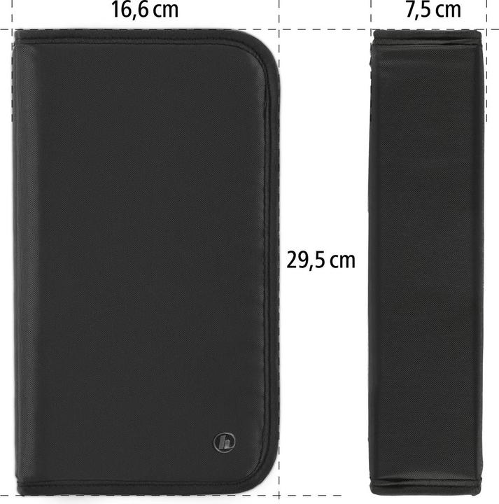 Productafbeelding Hama Nylon 80 CD/DVD-hoesje, zwart