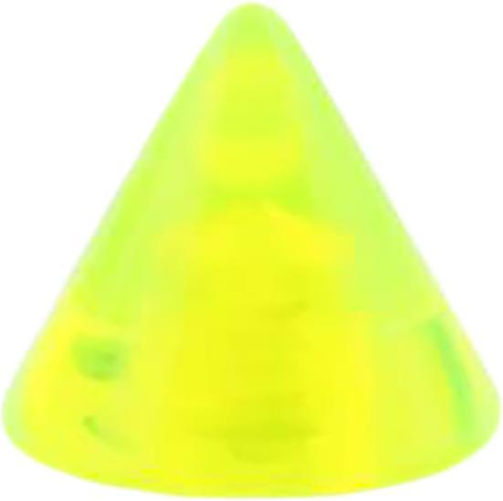 Produktbild Star Piercing Micro Cone grün transparent (Acryl, ohne Messing)