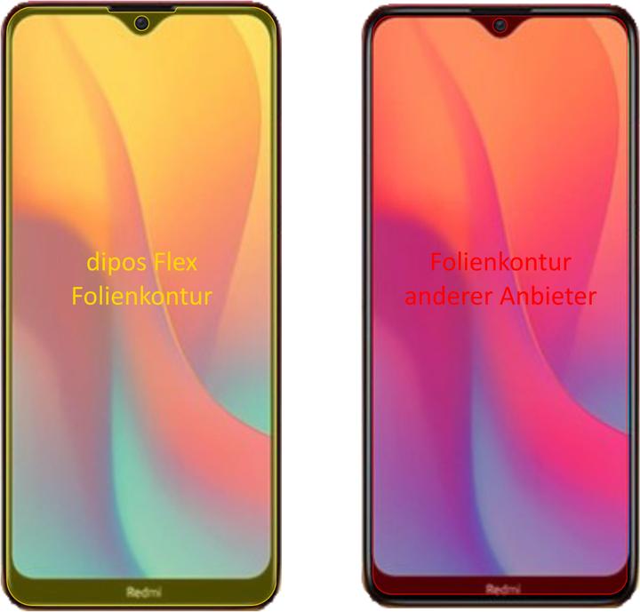 Immagine prodotto Dipos Pellicola Protettiva Full-Cover 3D (2 Pezzo/i, Xiaomi Redmi 9C)