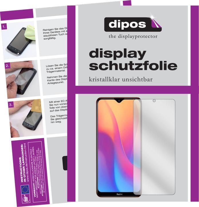 Dipos Displayschutzfolie Crystalclear (1 Stück, Xiaomi Redmi 9A)