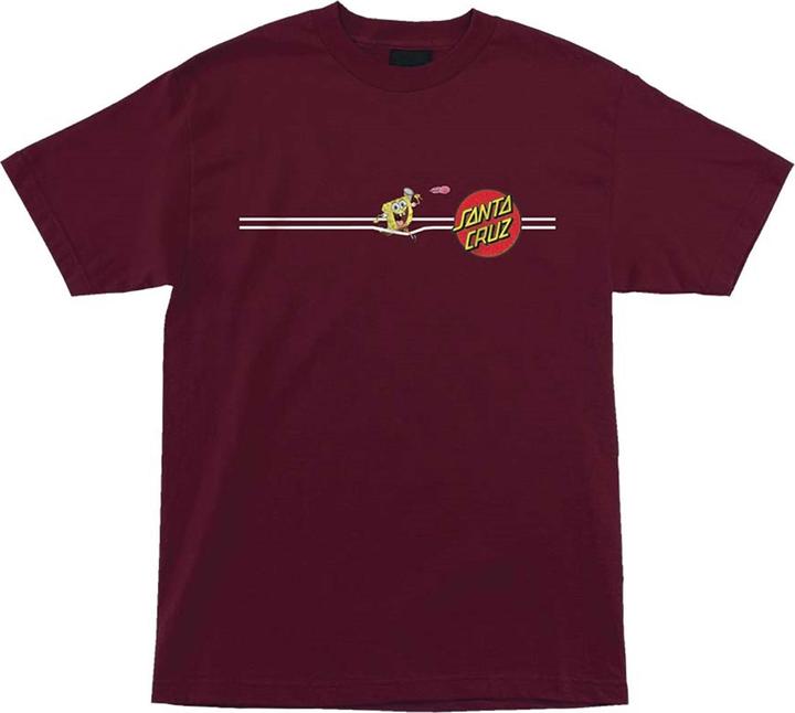 Actual product image Santa Cruz Sponge Bob Jellyfishing T-Shirt (S)