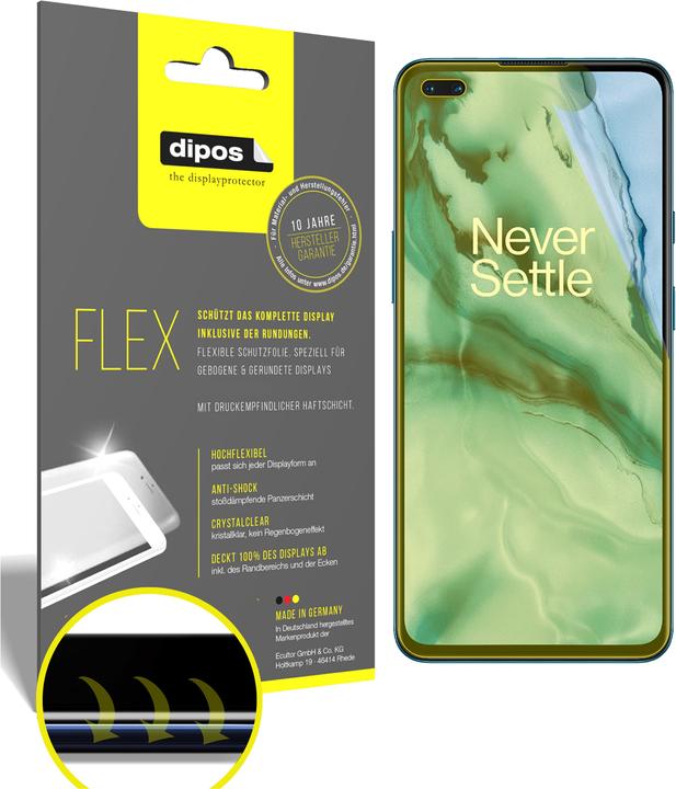 Actual product image Dipos Screen Protector Full-Cover 3D (2 Piece, OnePlus North)