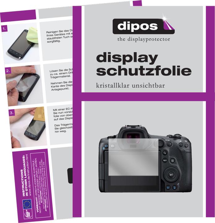 Produktbild Dipos Displayschutzfolie Crystalclear (Displayschutz, EOS R5)