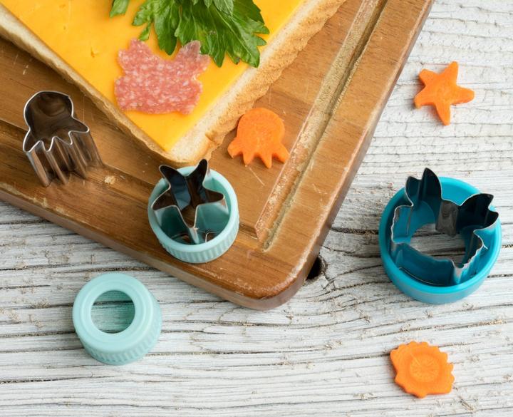 Produktbild Lekkabox Edelstahl Ausstecher 6er Set, Meerestiere