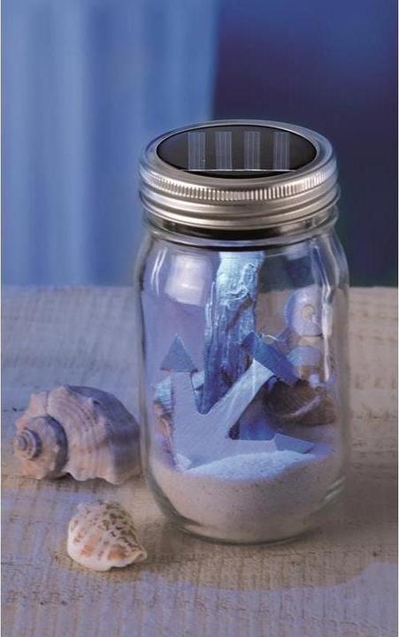 Produktbild Glorex Glas mit Deckel Lili Rose