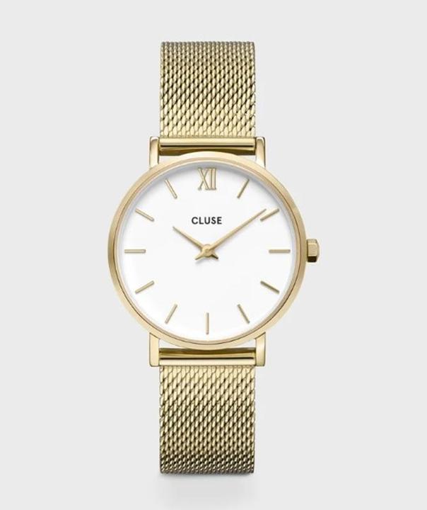 Produktbild Cluse Minuit Mesh Gold (Analoguhr, 33 mm)