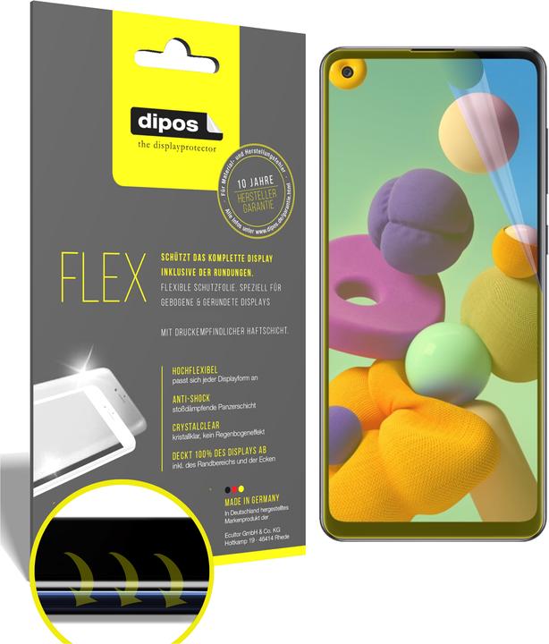 Image du produit Dipos Film de Protection d’écran Full-Cover 3D (2 pièce(s), Samsung Galaxy A21s)