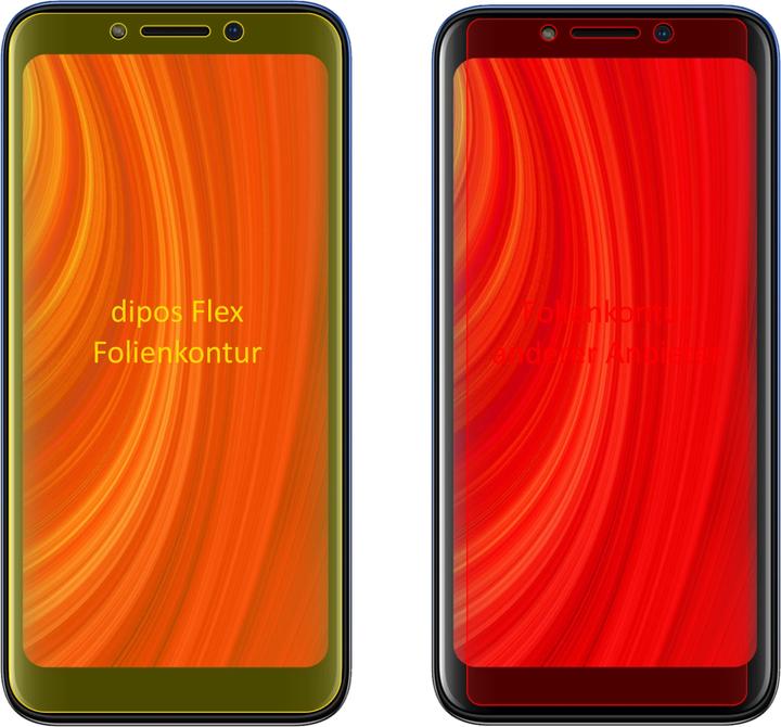 Immagine prodotto Dipos Pellicola Protettiva Full-Cover 3D (2 Pezzo/i, Lava Z61 Pro)