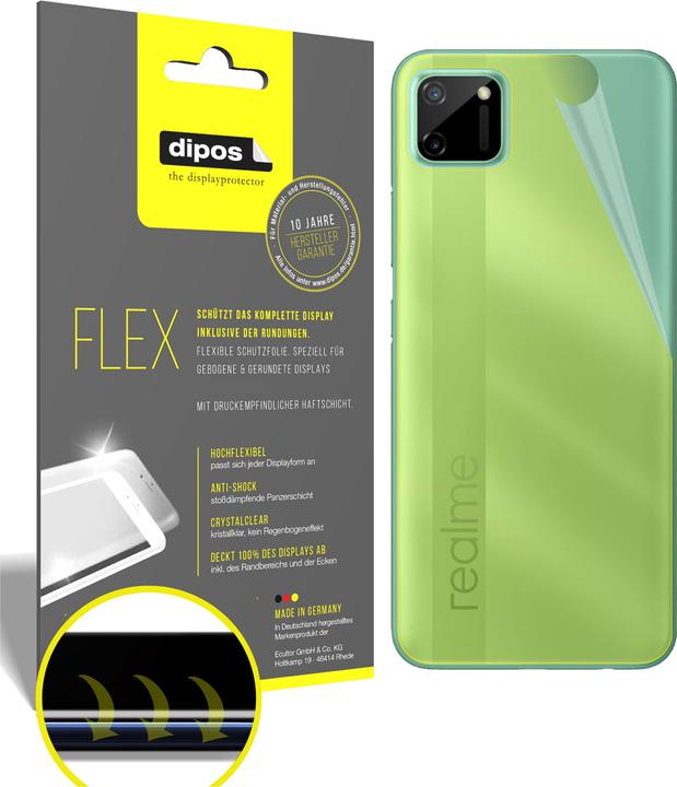 Immagine prodotto Dipos Pellicola Protettiva Full-Cover 3D (2 Pezzo/i, Realme C11)