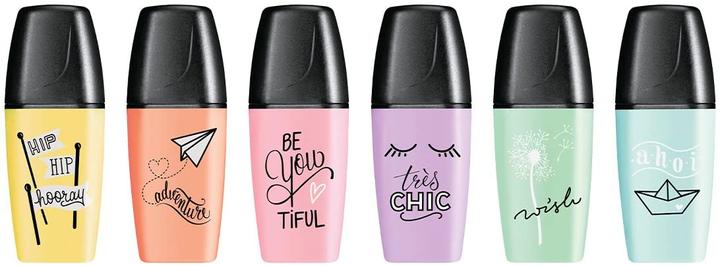Produktbild STABILO BOSS MINI Pastellove Textmarker (Mehrfarbig, 5 mm, 6 x)