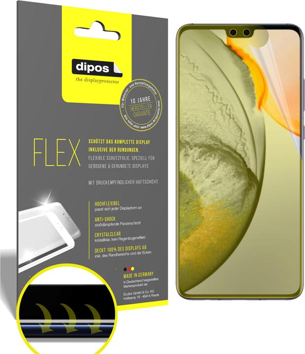 Actual product image Dipos Screen Protector Full-Cover 3D (2 Piece, Vivo S7 5G)