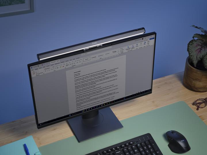 Produktbild Trust Shyne LED-Monitor-Lichtleiste - Schwarz