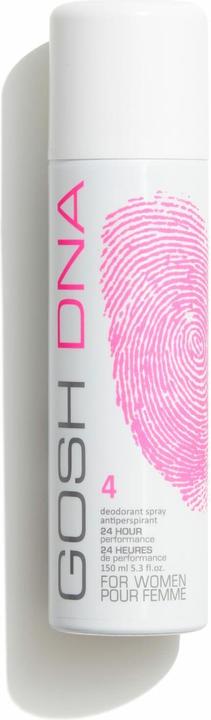 Gosh GOSH Dna 4 For Women Deodorant dezodorant w sprayu 150ml (Spray, 150 ml)