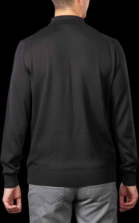 Actual product image Joop! Wool Dondo Polo Shirt Long Sleeve Black (XL)