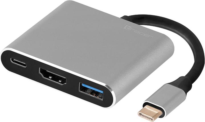 Produktbild Tracer A-1 USB 3.2 Gen 1 (3.1 Gen 1) Type-C Aluminium (USB-C, 3 Ports)