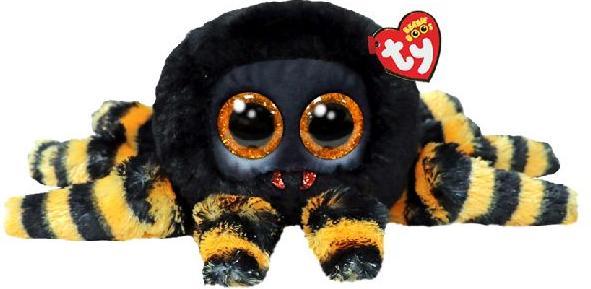 Actual product image Ty Beanie Boo's Halloween Spider Black 15cm