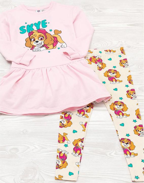 Image du produit Paw Patrol Filles Skye robe pull & leggings ensemble (122)