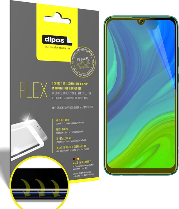 Immagine prodotto Dipos Pellicola Protettiva Full-Cover 3D (2 Pezzo/i, Huawei P Smart (2020))
