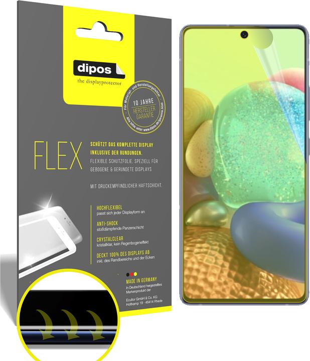 Immagine prodotto Dipos Pellicola Protettiva Full-Cover 3D (2 Pezzo/i, Samsung Galaxy A71)