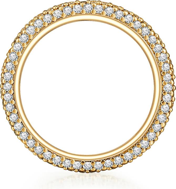 Image du produit Lulu & Jane Femmes laiton zirconium or jaune - 29147 (58)