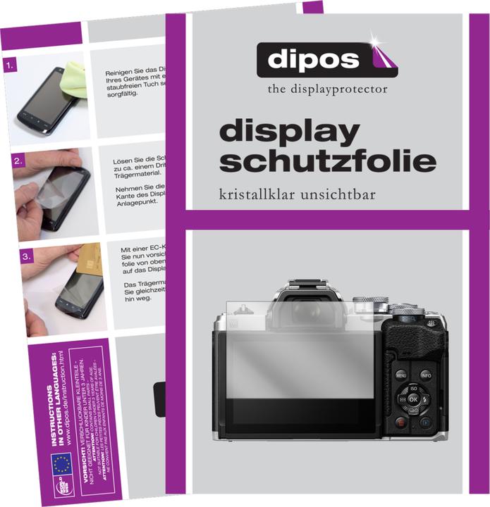 Actual product image Dipos Screen Protector Crystalclear (Screen protector, Olympus OM-D E-M10 Mark IV)