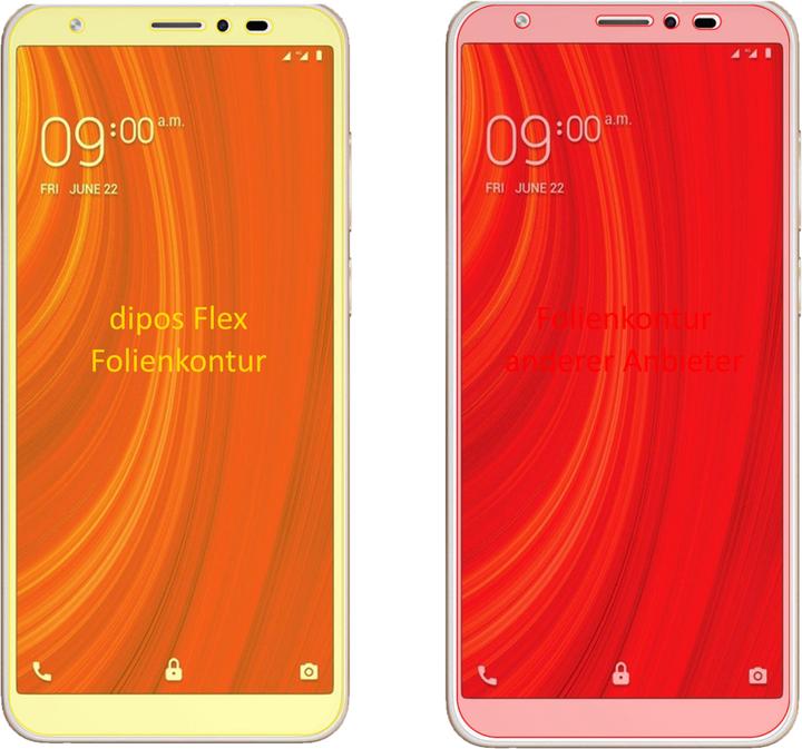 Image du produit Dipos Film de Protection d’écran Full-Cover 3D (2 pièce(s), Lava Z61)