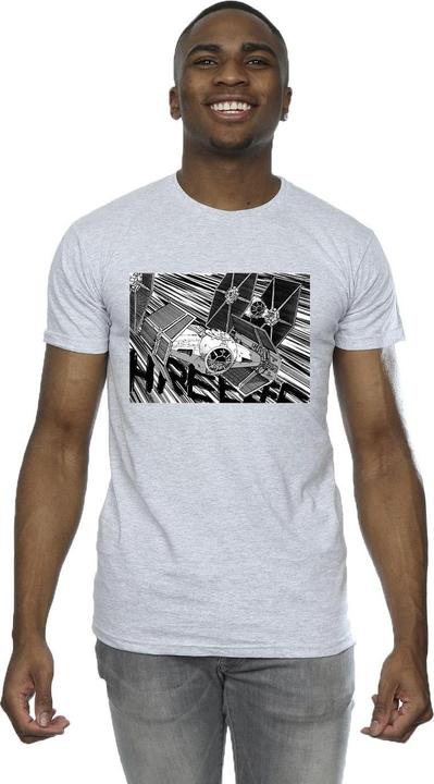 Immagine prodotto Star Wars Anime Plane Maglietta Uomo (4XL)