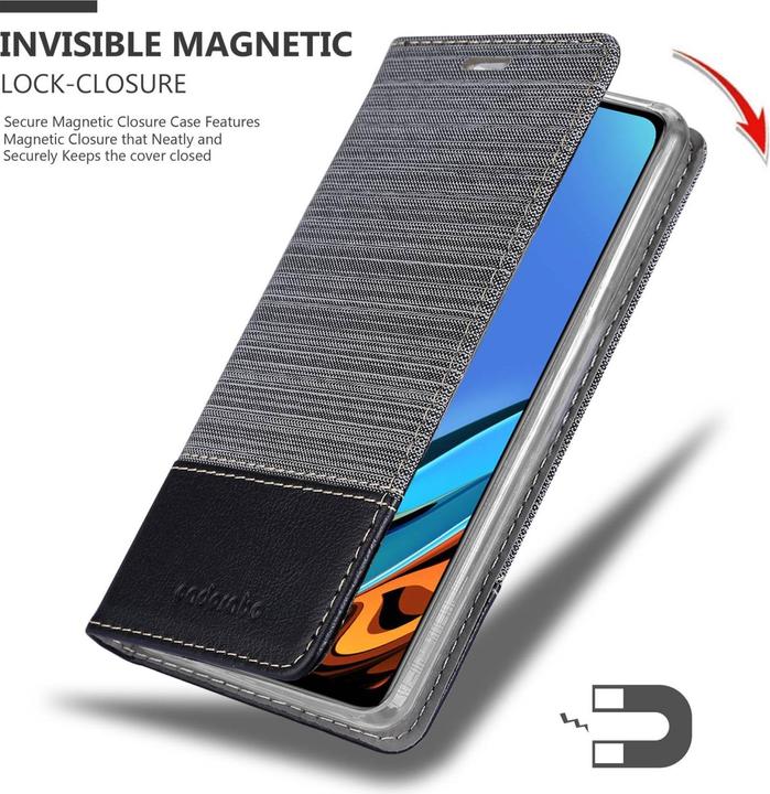 Image du produit Cadorabo Pochette Jeans Book (Xiaomi Poco M3, Xiaomi Redmi 9T)