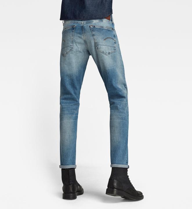 Produktbild G-Star 3301 Straight Tapered Jeans Elto Stretch indigo aged (W34/L32)